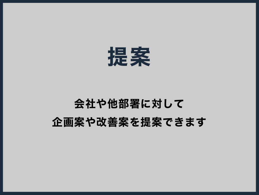 提案